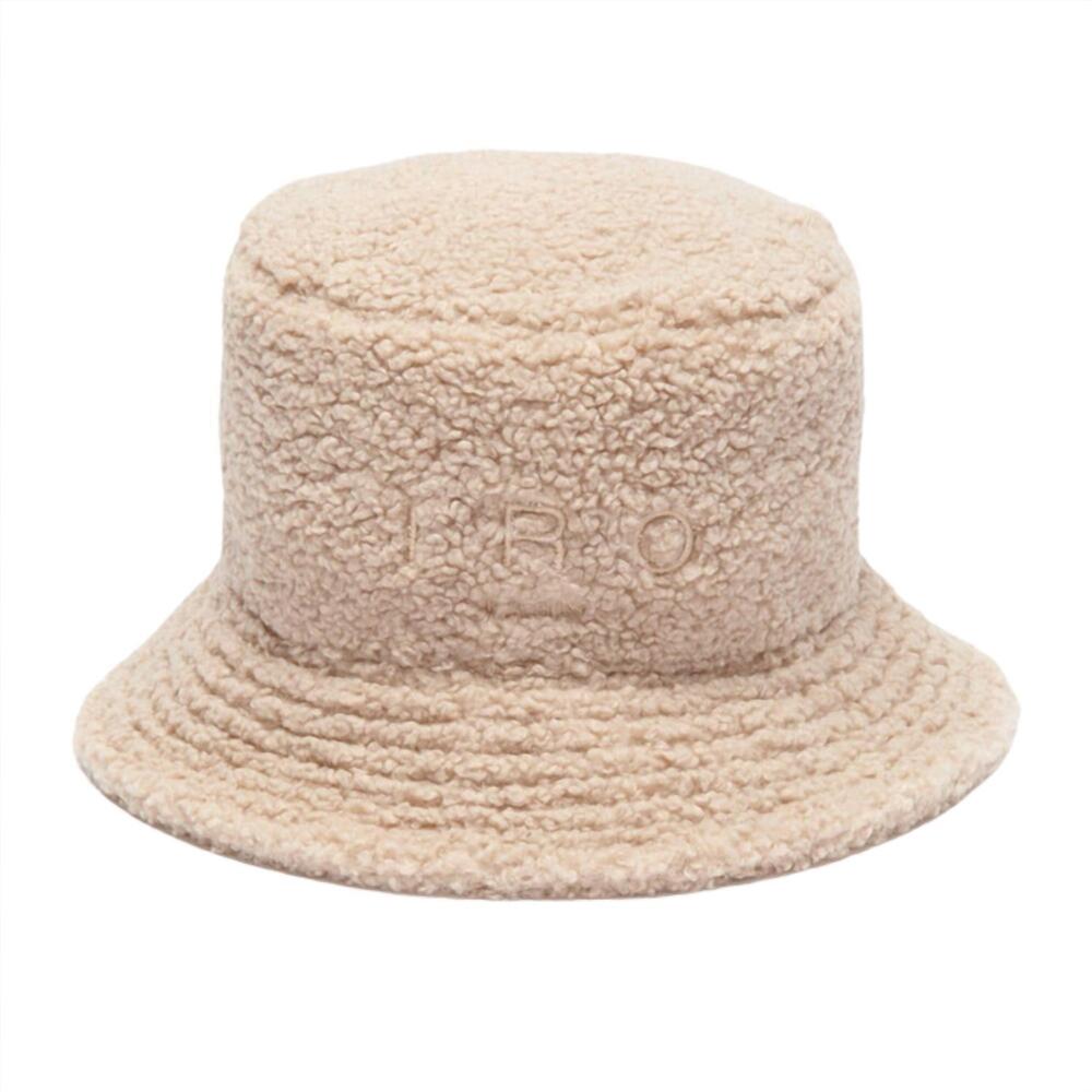 NEW IRO women's veneto fabric bucket hat in beige